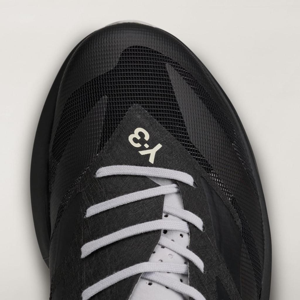 adidas Y-3 ADIZERO RC6 KI7792 Unisex Y-3 Sneakers Black / Black / Light Solid Grey
