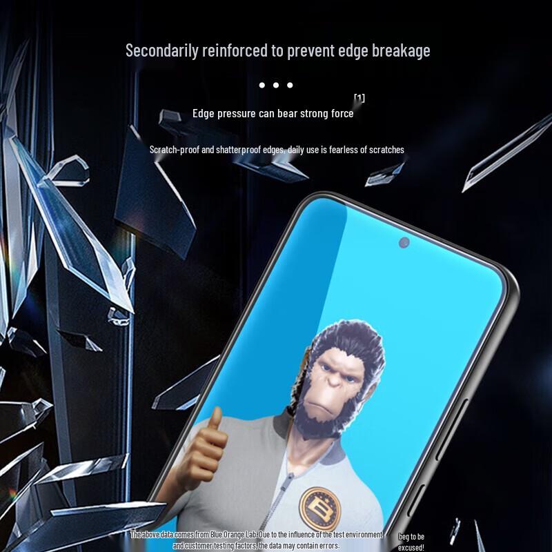 Mr. Blue Gorilla Samsung S22/S23 HD Tempered Glass Screen Protector