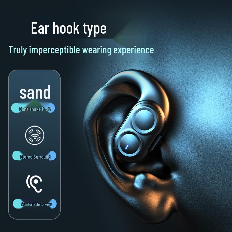 New LX9 Bluetooth Earbuds: In-Ear, Clip-On, Dual Speaker Stereo with External Sound
