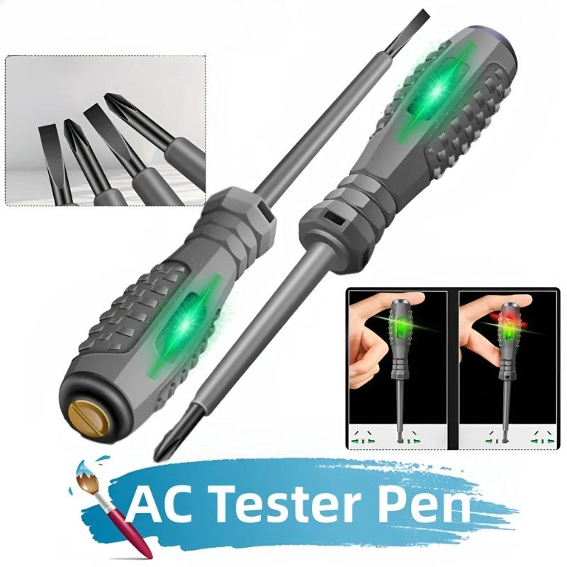 

3 шт. Викрутка з шліцом/хрестова викрутка Неонова лампочка Індикатор Детектор Безконтактна ізоляція Кишеньковий тестер для електриків Інструменти для ручок crosshead-3pcs