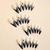 Long Length Halloween False Nail Wearable Manicure Press on Nails Detachable Nail Tips  Girl