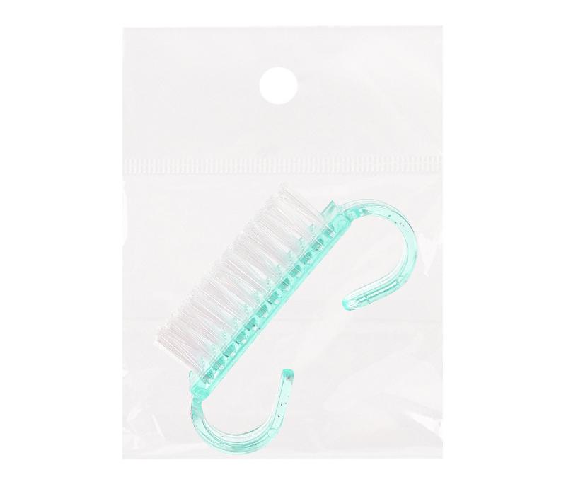 Pink Nail Art Manicure Pedicure Soft Remove Dust Plastic Cleaning Nail Brushes File Tools Set 1Pcs Acrylic Nail Brush