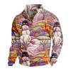 Spring And Autumn Men's Standing Collar Sweatshirt Is Outdoor Casual Sweaters Tops