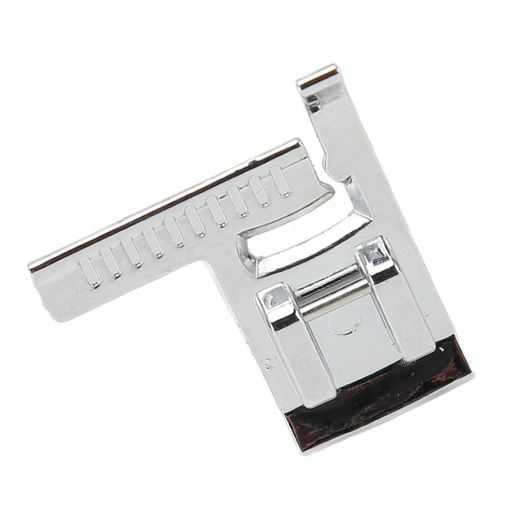 Guide Presser Foot Adjustable Ruler Design 2mm Spacing Q235 Steel Sewing Hemming Foot for Household Electric Machine