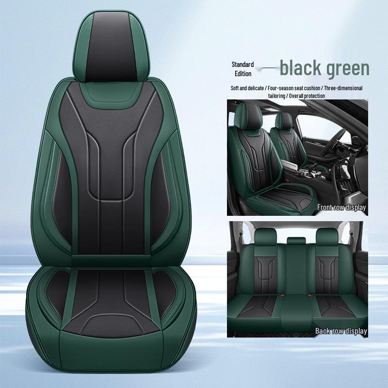 Full Leather Universal Car Seat Cushion