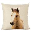 Cute Animal Parrot Linen Pillowcase Deer Wolf Pillows Case For Bedroom Pillow Cover Living Room Decoration Boy Girl Room 45X45Cm