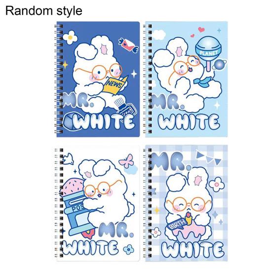 Carini Quaderni Spiralati A5, Diari Animaletto Kawaii, Quaderno con Fogli Rigati 20,7 x 14 cm, Diario di Scrittura da 60 Fogli per Scuola Ufficio Bambini Adolescenti