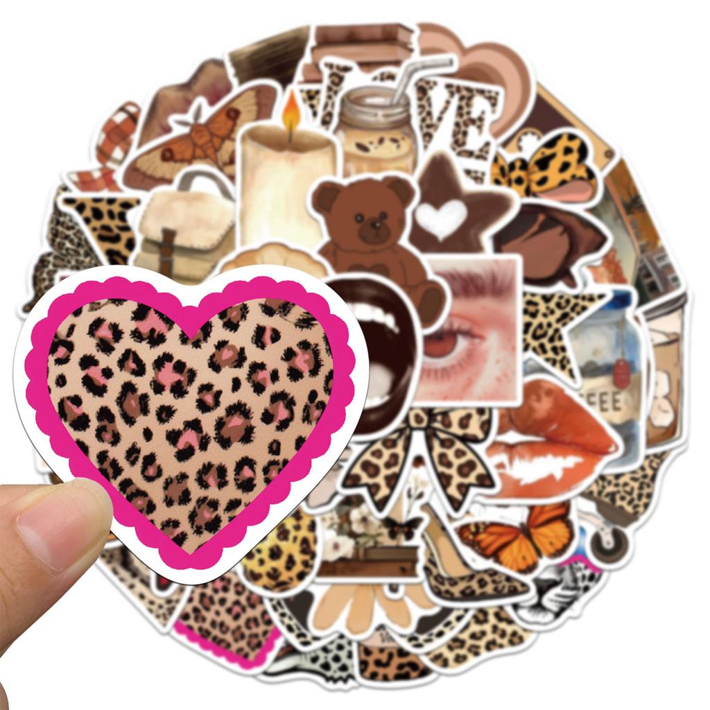 50 Sheets of Sexy Girl Stickers for Waterproof Creative Graffiti Water Cup, Mobile Phone Skateboard Decoration Stickers