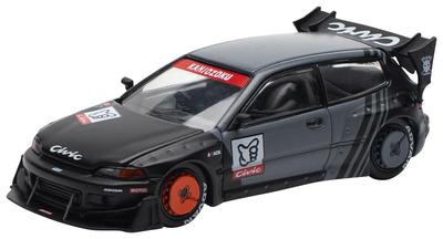 POP RACE Pandem Civic EG6 Kanjozoku Finished Model PR640163 1/64