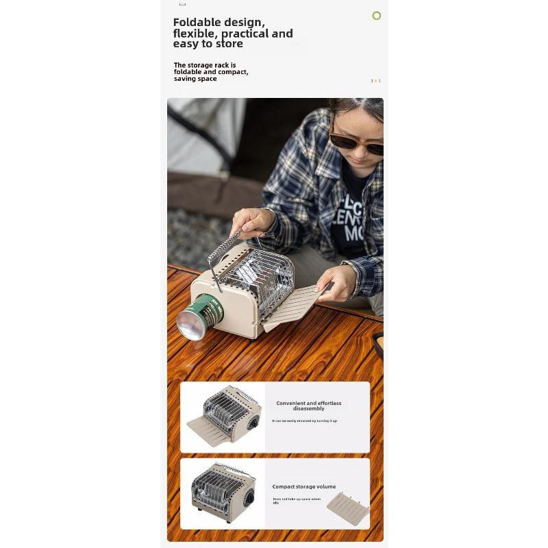 Outdoor Mini Heating Stove Camping Gas Stove Fishing Camping Heater Outdoor Portable Car 2024 Winter Camping Outdoor Supplies