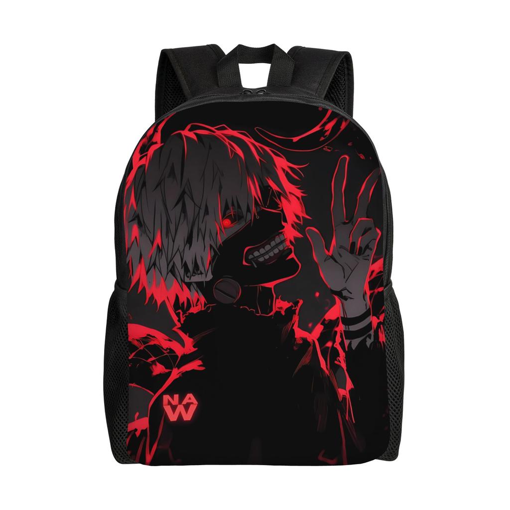Fashion Halloween Tokyo Ghoul Kaneki Backpacks Its Bag mochila Camping Large Capacity Rucksack