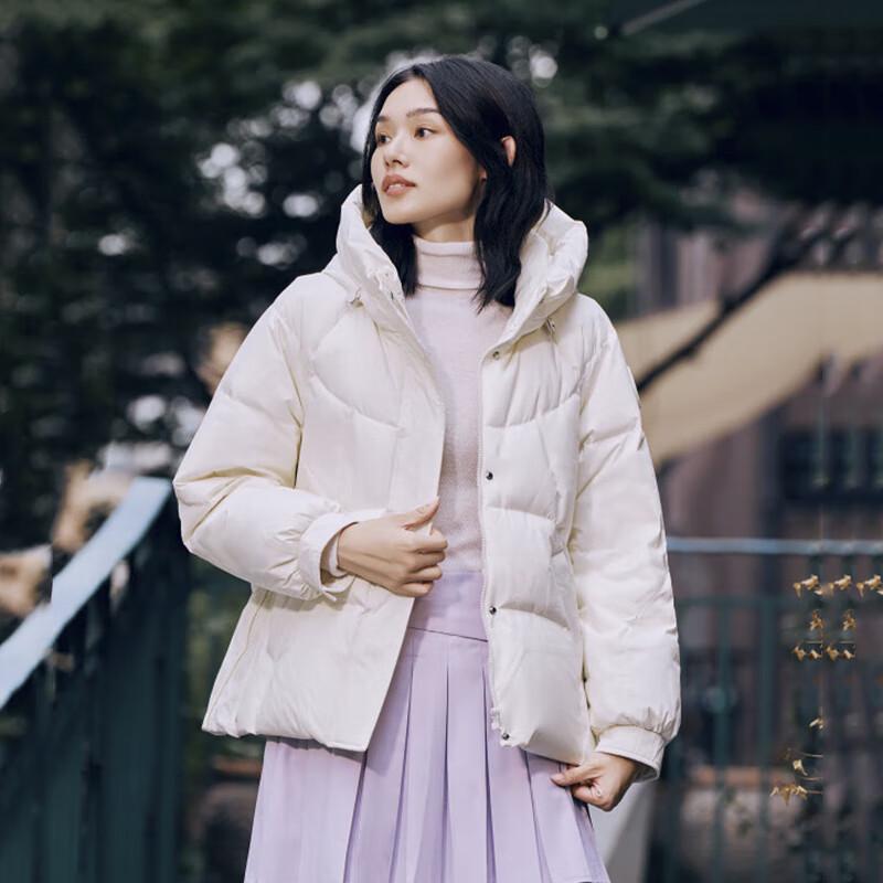 

BOSIDENG B30145202 Short Hooded Down Jacket 180/100A