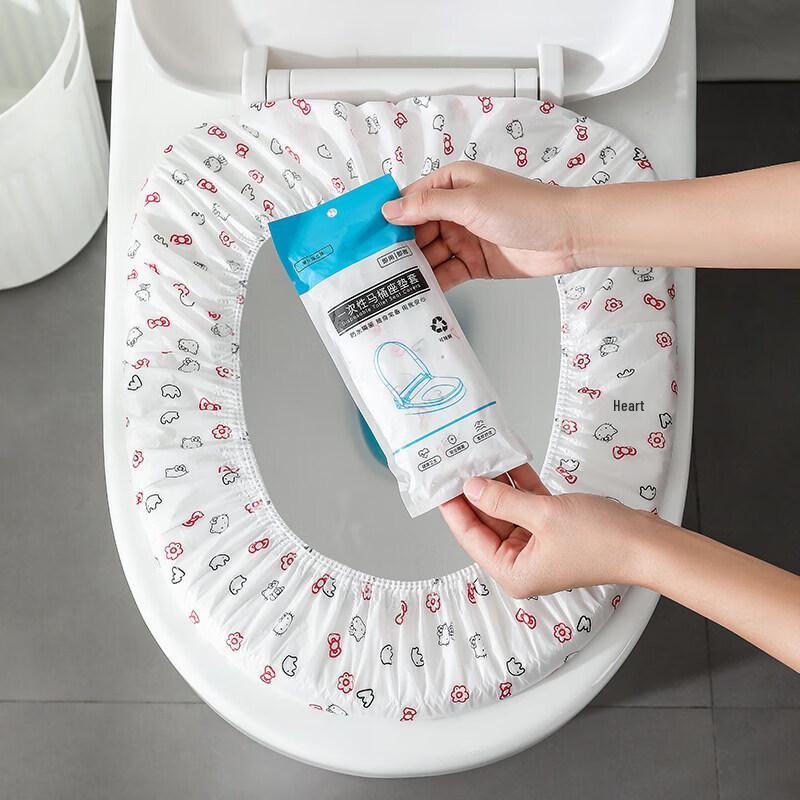 LIEI Disposable Waterproof Polyester Toilet Seat Covers