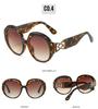 2023 Retro Oval Goose Egg Sunglasses - Versatile Large Frame with European & American Style