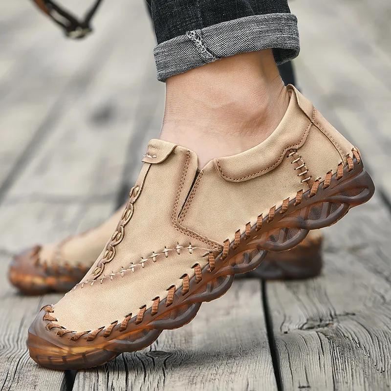 

Модные кроссовки, мужская обувь, стиль шитья, однотонные, повседневные, винтажные, из искусственной кожи, удобные, с мягкой подошвой, новые, прочные, повседневные, для работы, офиса 46