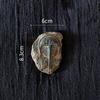 1 Stück Kinderspielzeug Simuliertes Harz Fossil Ornament Kriechendes Terrarium Dekorationen Dekorativer Behälter Landschaft Reptil