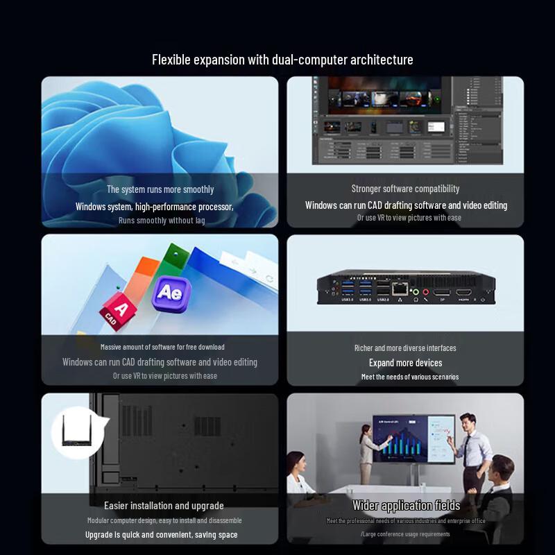 Hisense AI 4K Touchscreen Smart Conference Display (CN version)