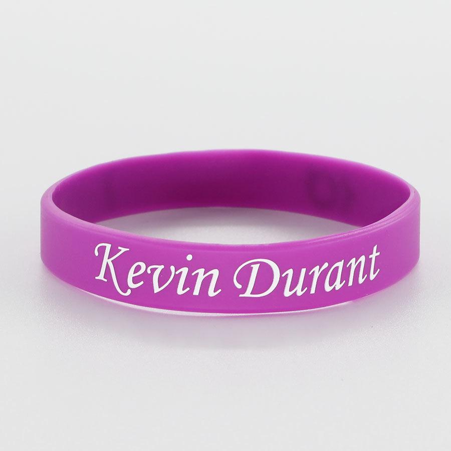 Luminous NBA Basketball Star Signed Silicone Wristband: Kobe, LeBron, Durant
