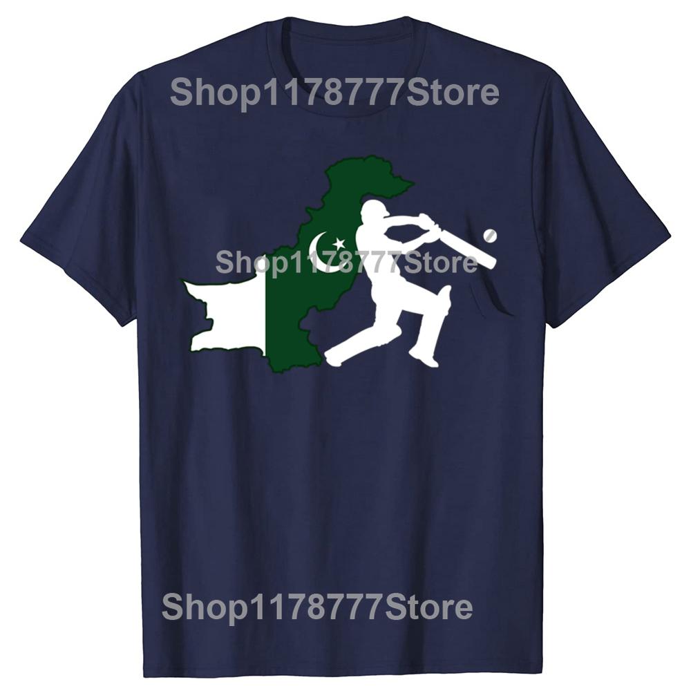 Funny Pakistan Cricket Team T Shirts Cotton Streetwear Short Sleeve Gifts Mens Clothing Fashion Casual Loose Oversized T Shirt
