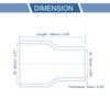 X AUTOHAUX Inner Diameter 3.0 - 3.3 inches (76 - 83 mm), Length 3.9
