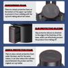 4In1 Adjustable Car Cup Bottle Holder Multifunctional Auto Stand Organizer Black