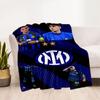 Inter Milan Blanket Durable Comfort Great For Picnics Sofa Chair Four Seasons Multipurpose Stylish Decor Perfect Gift For Relatives And Friends