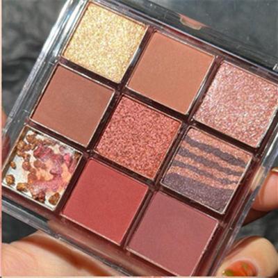 2/9/12/15/18/20 Color Eyeshadow Tray Matte Eyeshadow Palette Glitter Eyeshadow Waterproof Eyeshadow