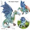 Oenux Simulation Dinosaur Bayala Dragon Tree Monster Bat Demon Basilisk Animal Model Action Figures Pvc Collection Kid Toy Gift