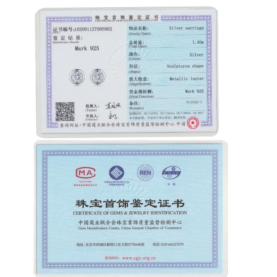 Boucles d'oreilles rondes multicolores en moissanite de 6 mm, en argent sterling 925 et zircone cubique.