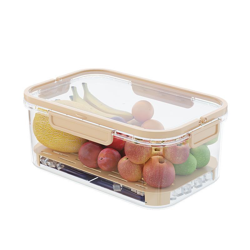 

Large Capacity Bento Box, Handheld Portable Fresh-keeping Box for Outdoor Spring Outing, Student Spring Outing Fruit Sealed Box