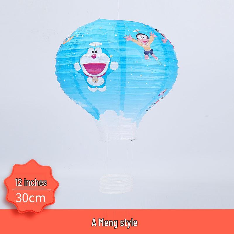 Hot Air Balloon Pendant Paper Lantern for Birthday and Kindergarten Decor