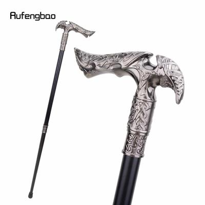 Reaper Scythe Modischer Gehstock, dekorativer Stock, Cospaly, Vintage-Party, modischer Spazierstock, Crosier, 93 cm