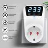 Surge Protector Digital Display Voltage Protector Socket for Home Appliance Refrigerator Air Conditioner   16A 3680W