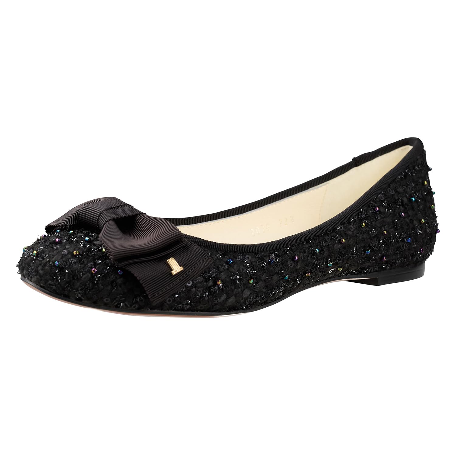 

Lanvin en Bleu Women s Ribbon Motif Cutter Pumps, Size 2028, B Tweed, Size 22.5cm, E