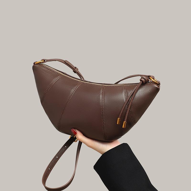 

Dumpling Bag Women S Messenger Bag Leather Women S Bag Fashion Commuter High Sense Commuter Croissant Bag