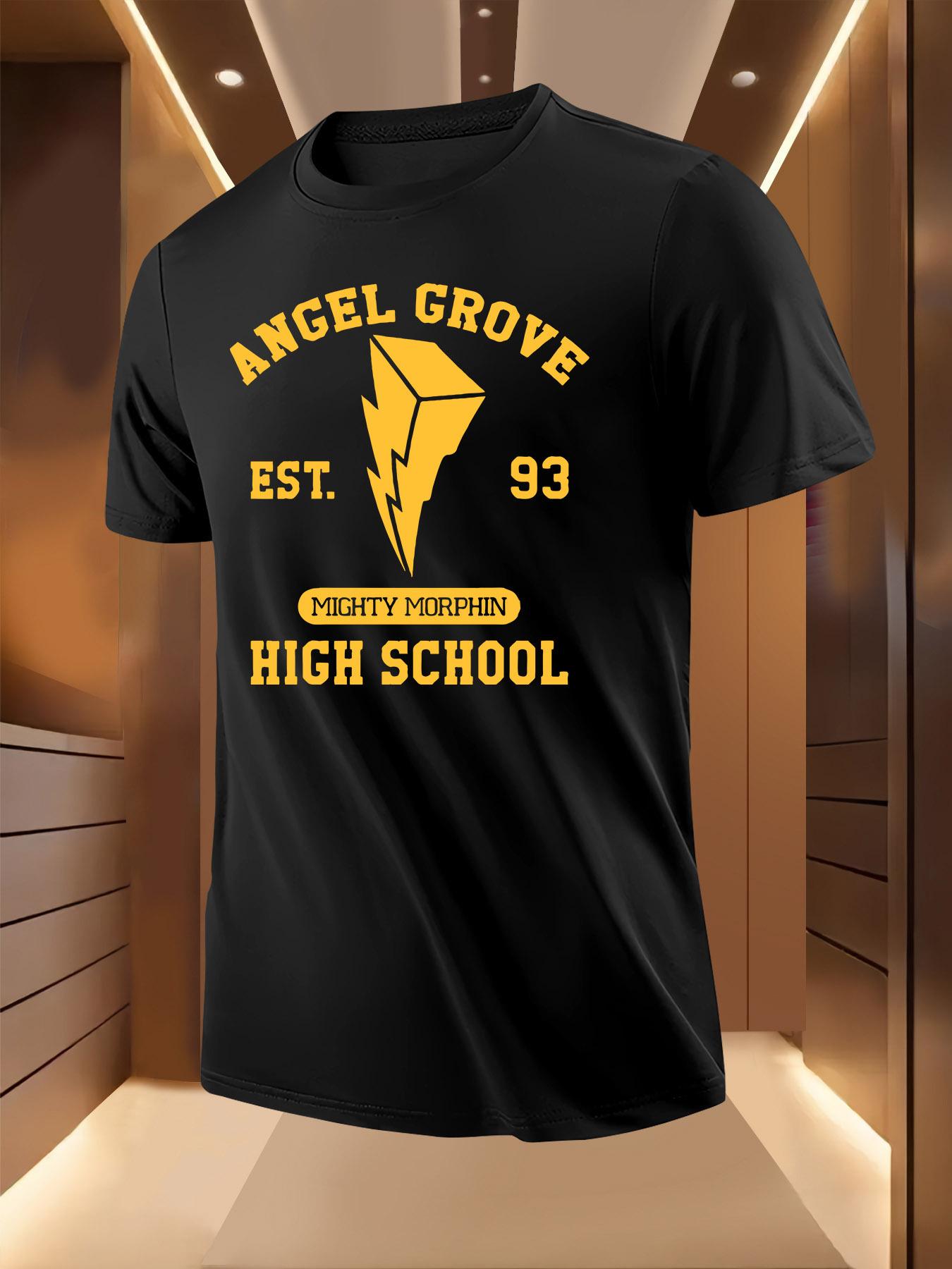 Extraordinary High School Print Pattern Tshirt XXL