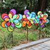 Pin-wheel Funny Colorful Three Layers Bee Beetle Windmill Wind Spinner Pinwheels for Decoration