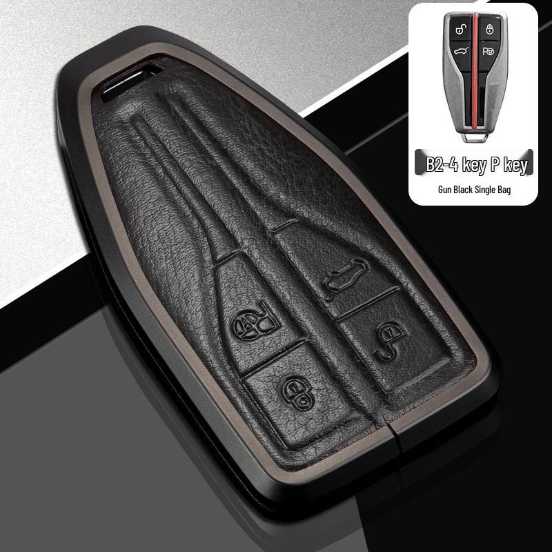 Premium Biao Che Zu Hongqi H5/HS7 Key Case for Men & Women – Full-Cover Protective Bag