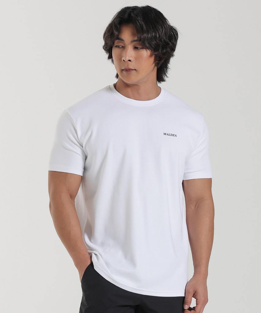 Moldeun Basic Semi-Overfit Logo T-Shirt