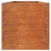 vidaXL Hochbeet Rostig 320x80x77 Cm Cortenstahl