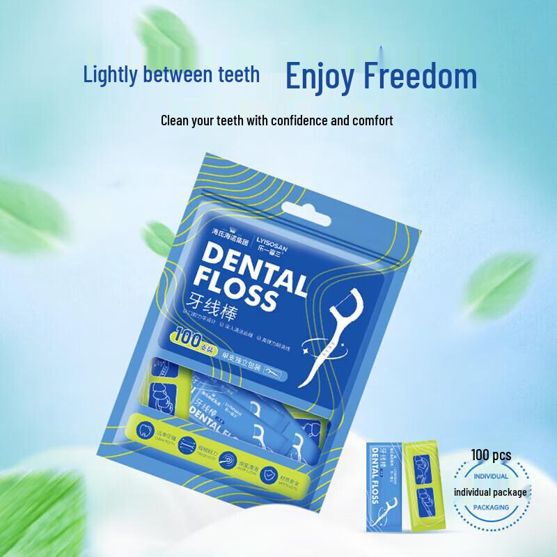 

Portable Dental Floss Picks (100 Count)