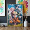 Obraz Do Malowania Po Numerach Z Ramą Ekipa Naruto 50X70 Cm