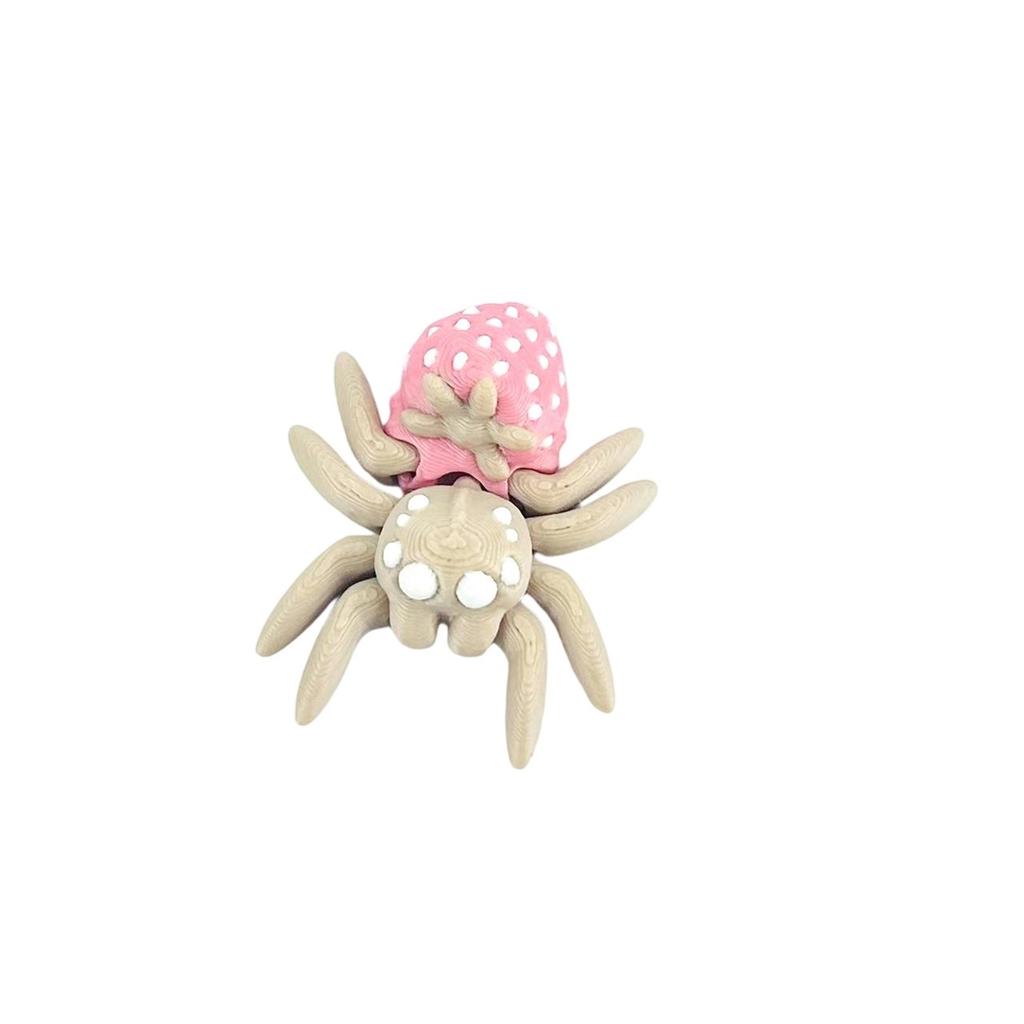 Multi Color 3D Printed Spider Toy Model, Magnetic Spider Creative Ornaments Simulation Model Small Spider