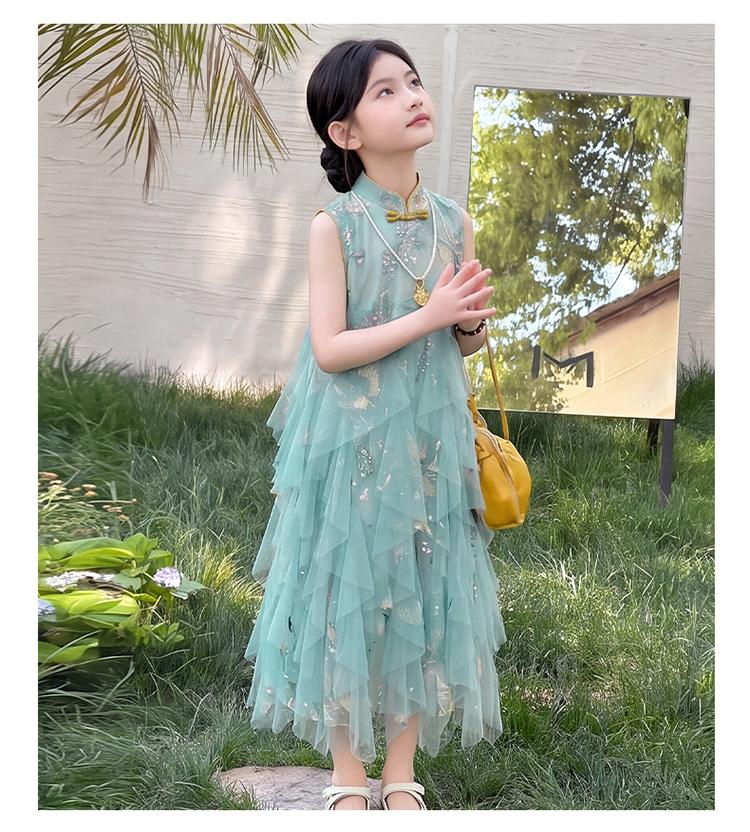 Girls' Summer Dress - Stylish Princess Vest Dress