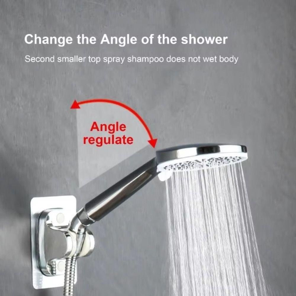 2pcs Easy To Use Handheld Showerhead Connector Elbow Adapter Shower Angle Controller  Kitchen