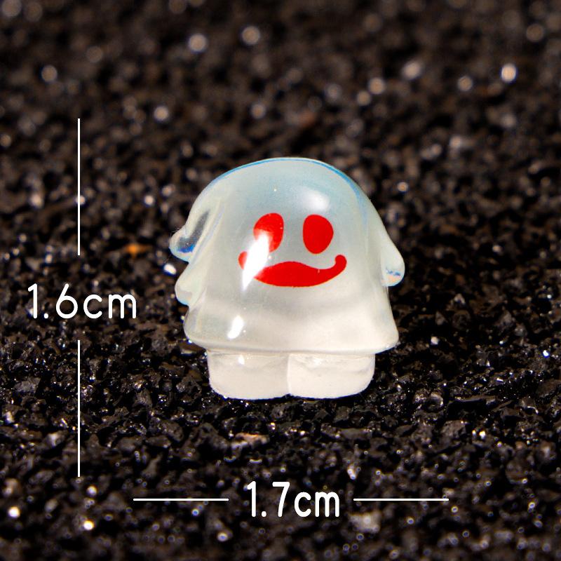 Halloween Creative Skull and Ghost Trinkets for Home, Car, Desktop Resin Craft Decorative Trinkets