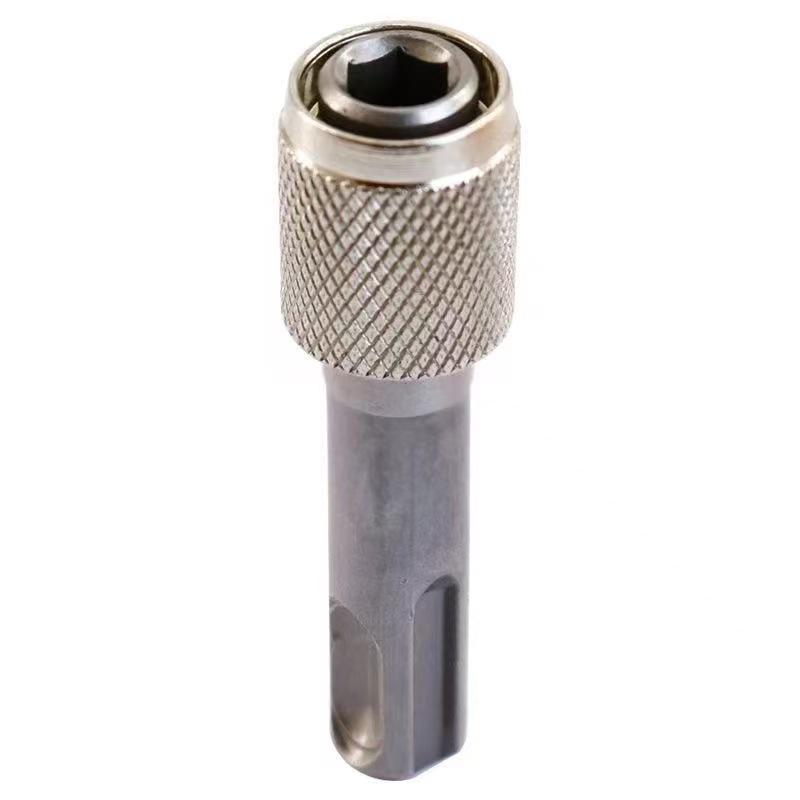 Round To Hex Shank Telescopic Converter: Electric Hammer Impact Bit Adapter
