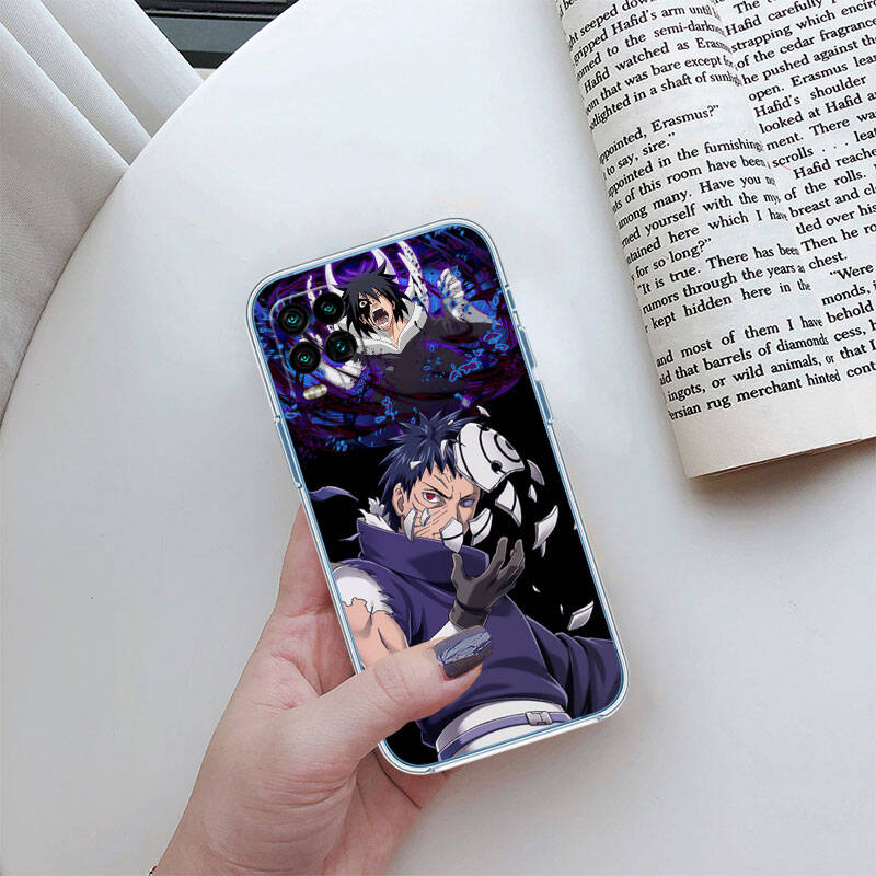 MH151 Uchiha Obito Phone Case for Motorola Edge 20 30 S30 40 50 Fusion Lite Plus Pro Neo Ultra One Power Action Macro Hyper Vision Zoom