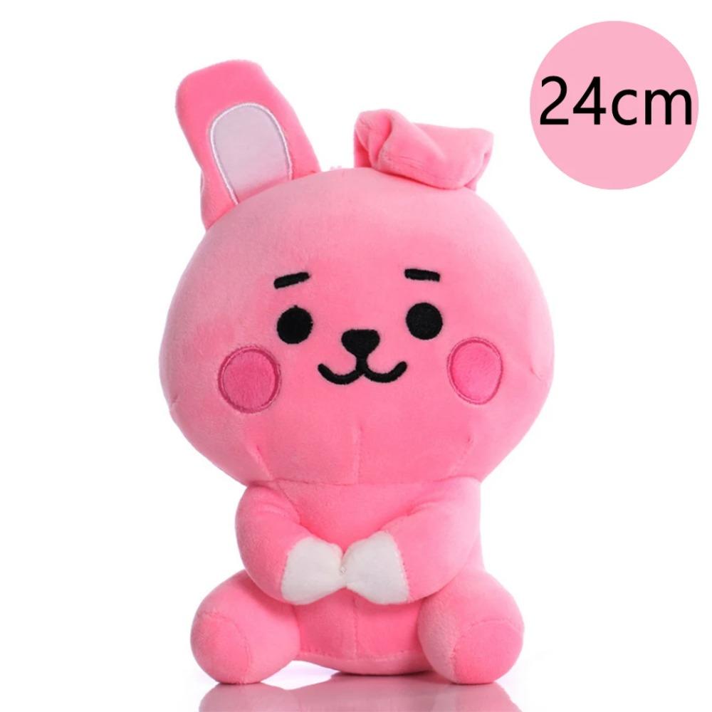 Gorące BTed 21 Pluszowe Zabawki Kawaii Mini Breloczek Anime Wisiorek Ozdoba dla Dzieci 12-22cm Akcesoria Bt Miękkie Pluszowe Zwierzątka Lalka Prezent
