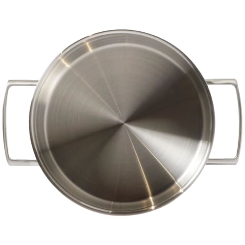 ZWILLING "Vitality Suppentopf 20cm 3,5L" Edelstahl tiefer Zweihandtopf 3-lagige Bodenstruktur IH-kompatibel spülmaschinenfest [Autorisiert Ja